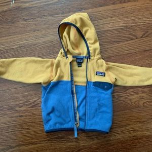 Patagonia fleece jacket 6-12 mo